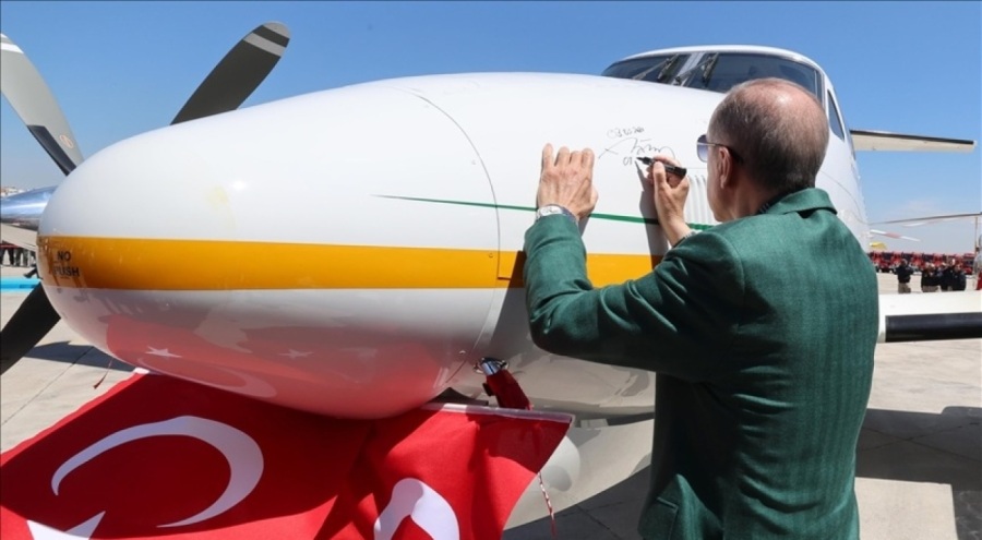 Erdoğan, Orman Yangını Söndürme Uçakları ve Helikopterleri Teslim Töreni'ne katıldı