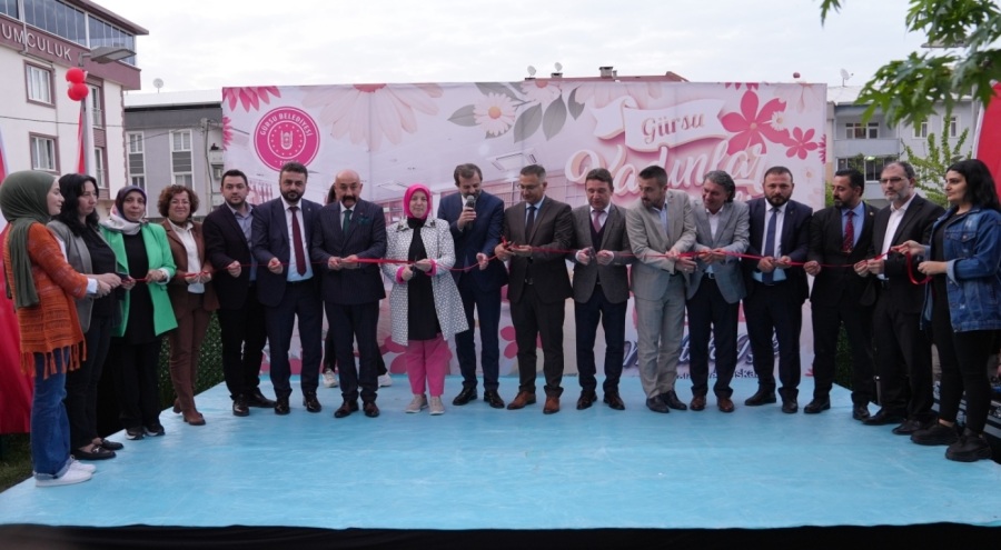 Bursa Gürsu'da ilk kadın lokali törenle açıldı
