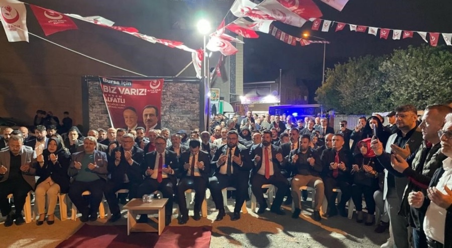 Bursa'da Büyük Birlik Partisi'nin Seçim Bürosu açılışı yapıldı