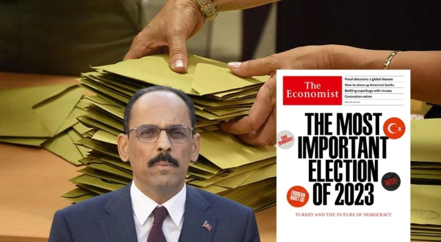 İbrahim Kalın'dan The Economist'in 'seçim' kapağına yanıt geldi