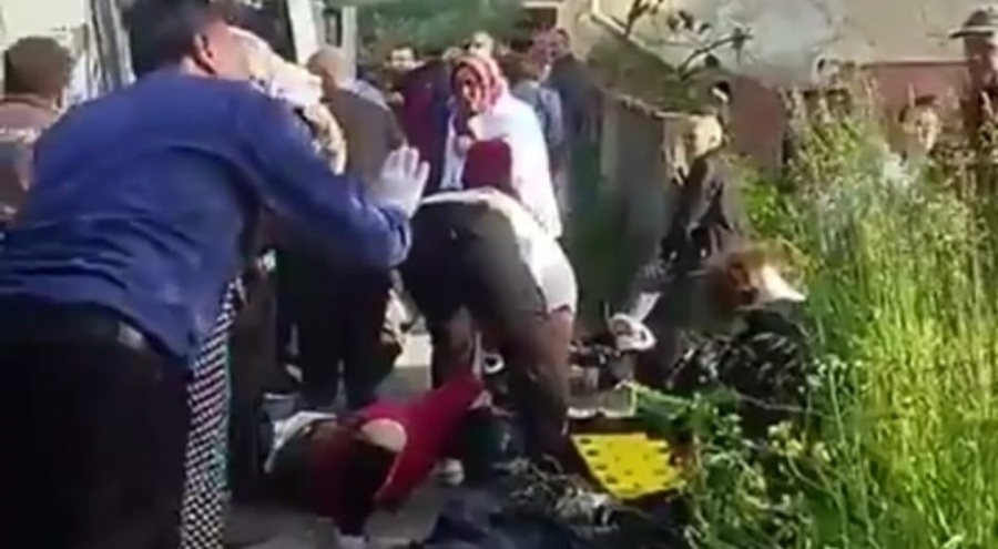 Trabzon'da belediye otobüsü kaza yaptı