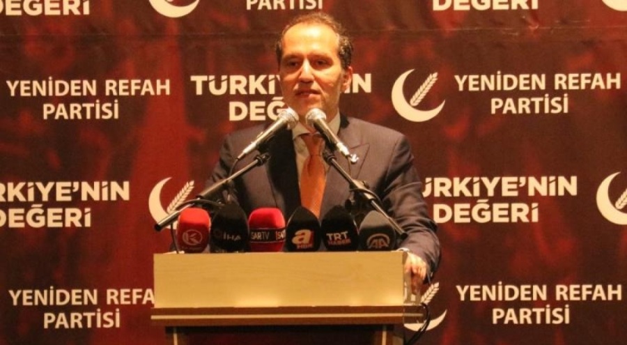 Fatih Erbakan, Erzurum'da partililerle buluştu