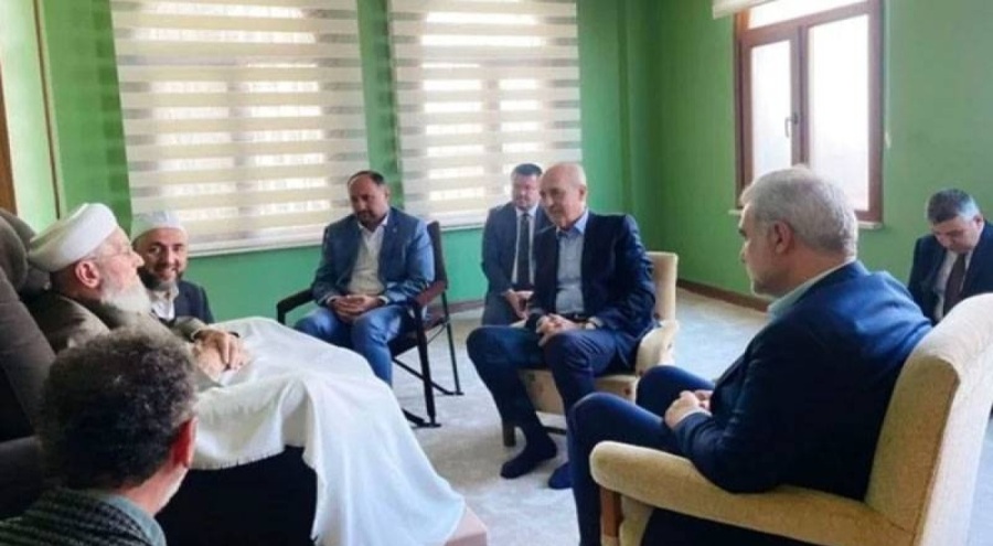 AK Parti'li isimler İsmailağa "şeyhi"ne ziyaret gerçekleştirdi