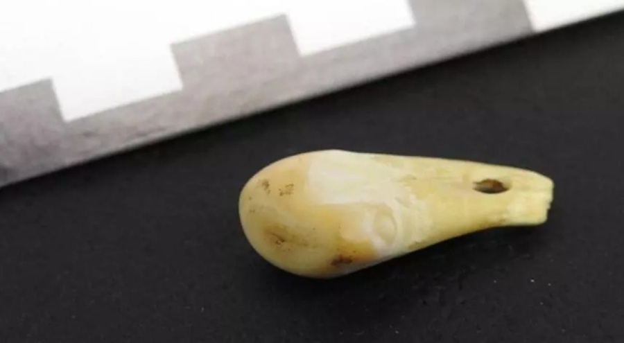 25 bin yıl önce yaşamış bir kadına ait kolye bulundu