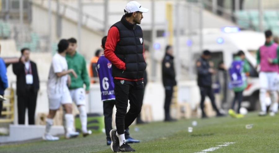 Bursaspor'da Hurmacı'dan Urfa maçı yorumu: Kaybetmemek için oynayacağız