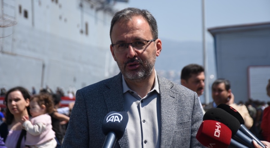 Bakan Muharrem Kasapoğlu: İzmir'in gündeminde TCG Anadolu var