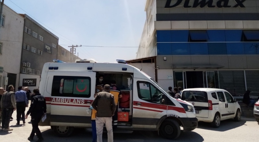 Bursa'da fabrikada korkutan yangın