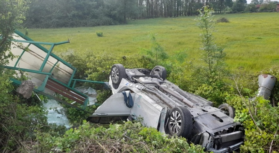 Cip ile otomobil çarpıştı: 1 ölü, 2 yaralı