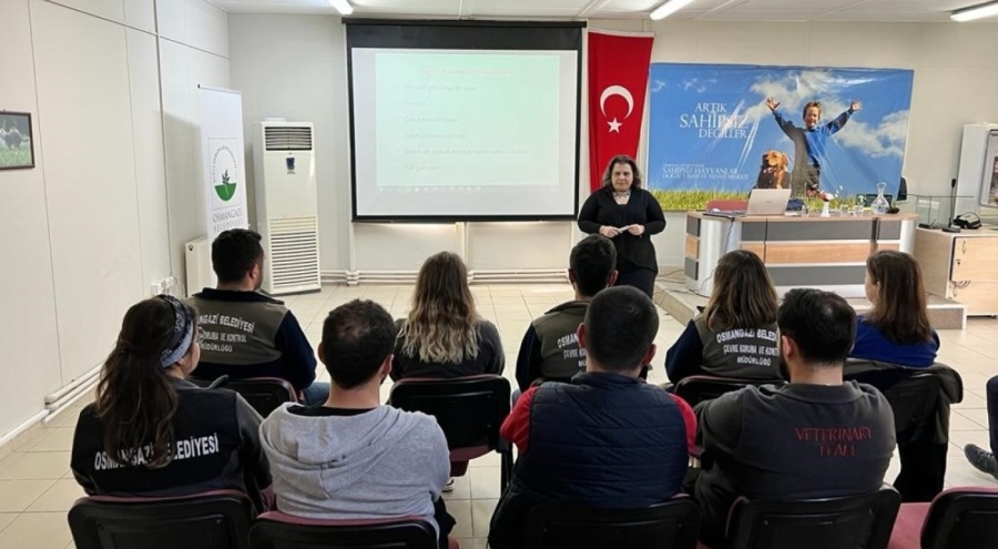 Bursa Osmangazi barınak personeline mesleki eğitim