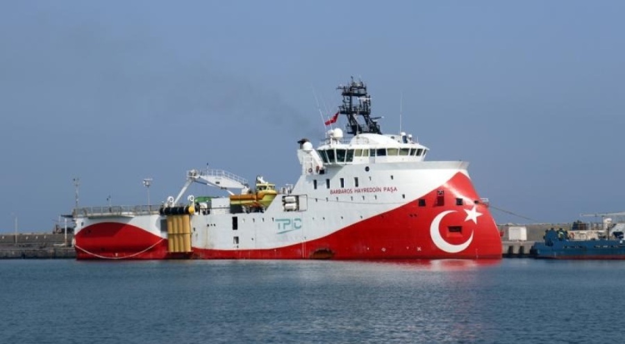 Barbaros, Doğu Karadeniz'de petrol arama çalışmalarında