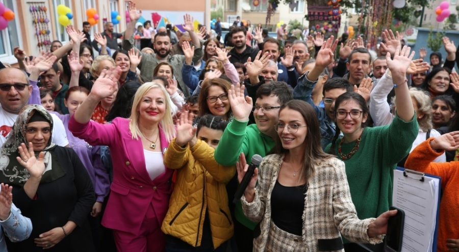 Bursa Bizim Ev katılımcıları "Bahara Merhaba" etkinliğinde eğlendi