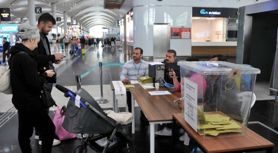 İstanbul Havalimanı'nda oy işlemi devam ediyor