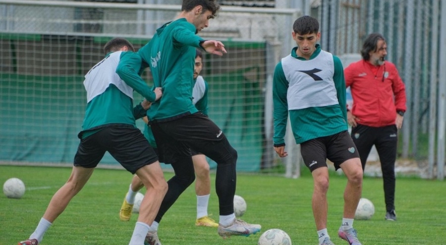 Yeşil-beyazlılar çift kale maçlar yaptı