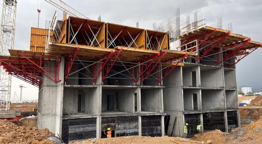 Malatya'da kalıcı konutların inşaatları sürüyor