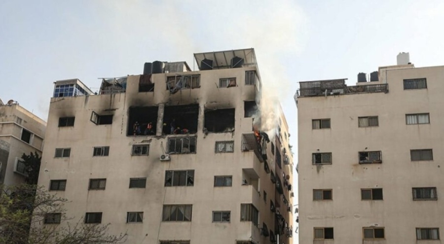 Gazze'de hava saldırısı