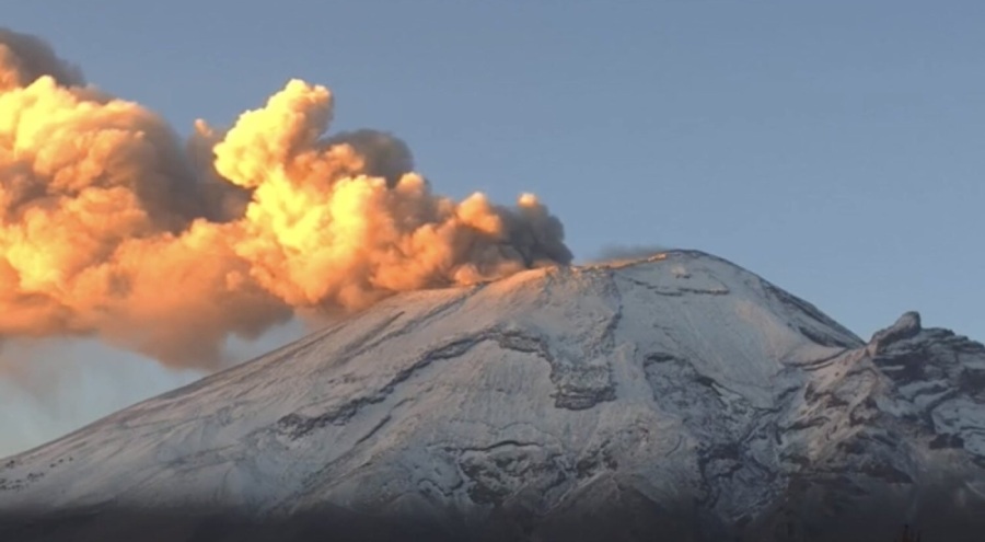 Popocatepetl Yanardağı'nda şiddetli patlama