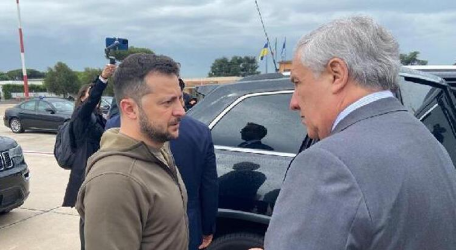 Ukrayna Devlet Başkanı Zelenski, İtalya'da