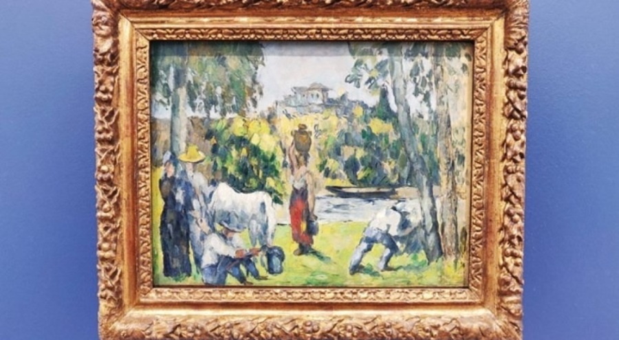 Paul Cezanne'ın tablosu 27 yıl sonra İrlanda'da sergileniyor