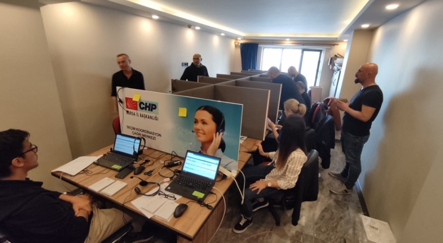 CHP Bursa'da sandıklara hakim