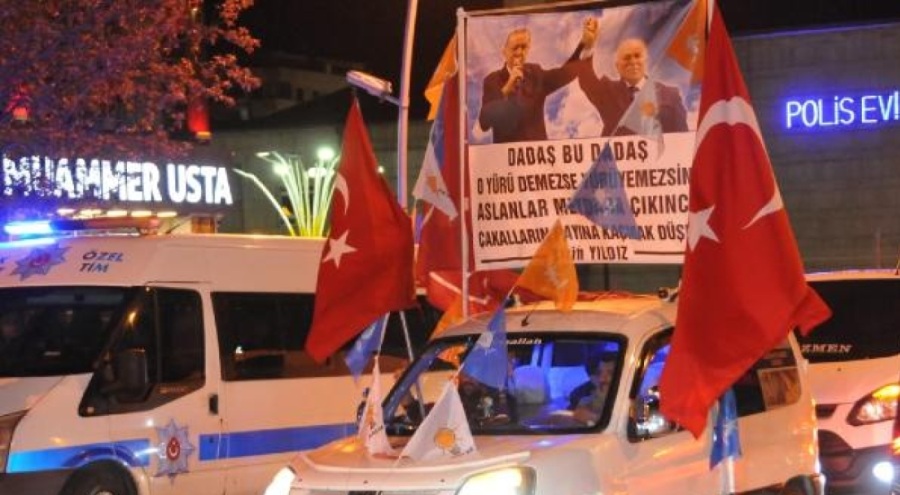 Erzurum'da kutlama başladı