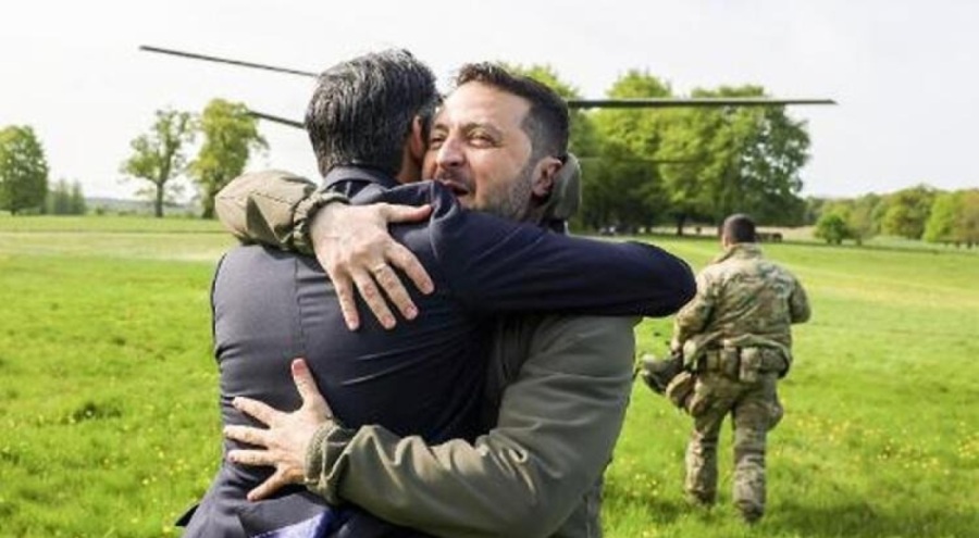 Zelenski, İngiltere Başbakanı Sunak ile görüştü
