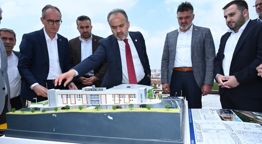 Bursa Demirtaş'a modern spor kompleksi kazandırılıyor