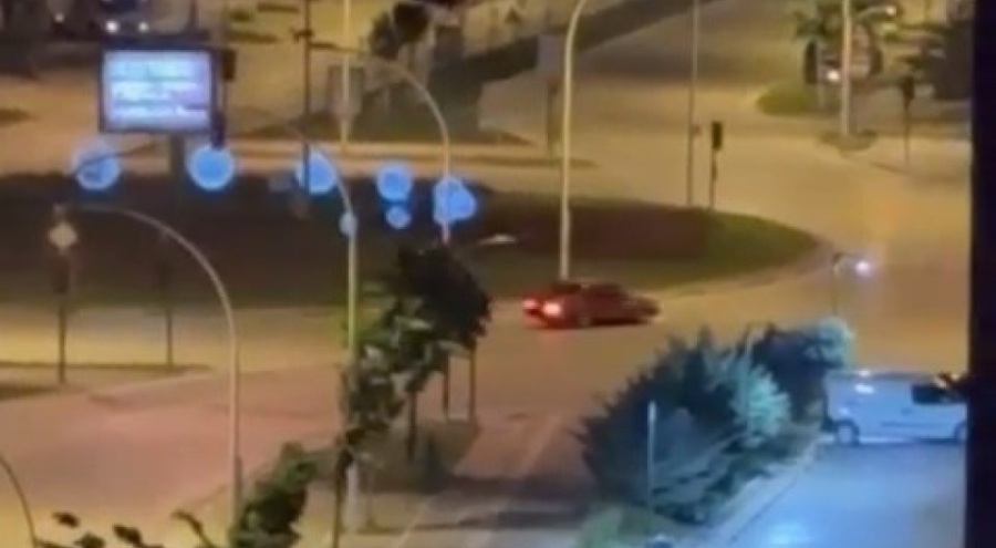 Bursa'daki trafik magandası apartman sakinlerini ayağa kaldırdı!