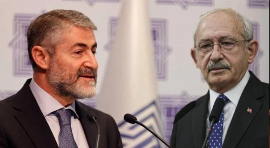 Bakan Nebati'den Kılıçdaroğlu'na: Oyu 1,5'i bulmayan partilerin 40'a yakın adayını Meclis'e taşıdınız