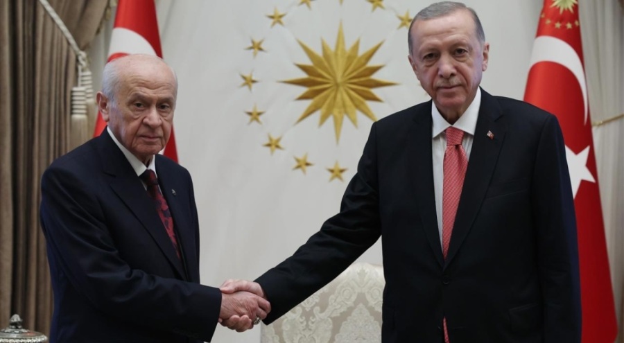 Erdoğan ve Bahçeli seçim sonrası ilk defa bir araya geldi