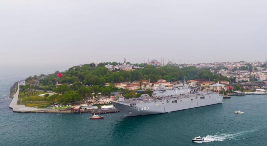 TCG Anadolu yeniden İstanbul'da ziyaretçilerini bekliyor