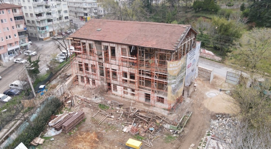 Bursa'da Tarihi Osman Fevzi Efendi Köşkü restore ediliyor