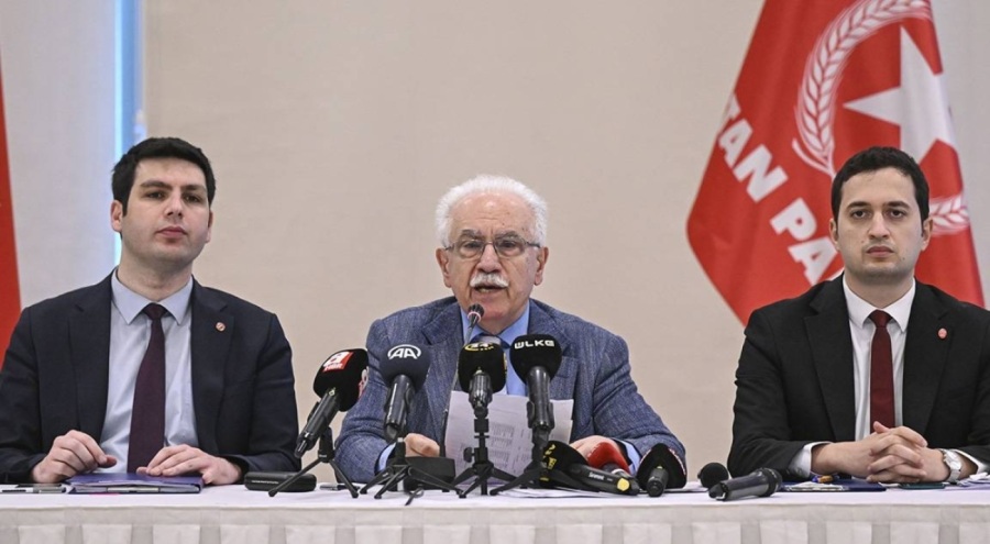 Doğu Perinçek, Erdoğan için oy istedi