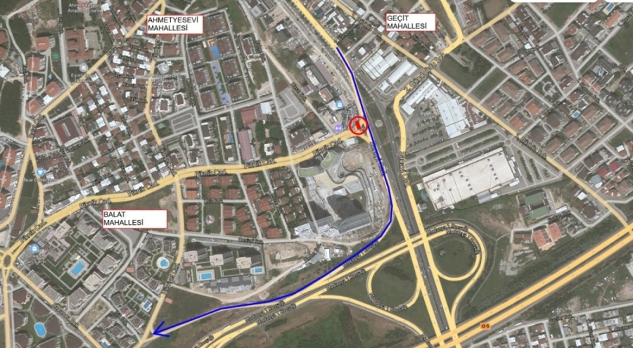 Bursa Mudanya yolu trafiğe kapatılacak