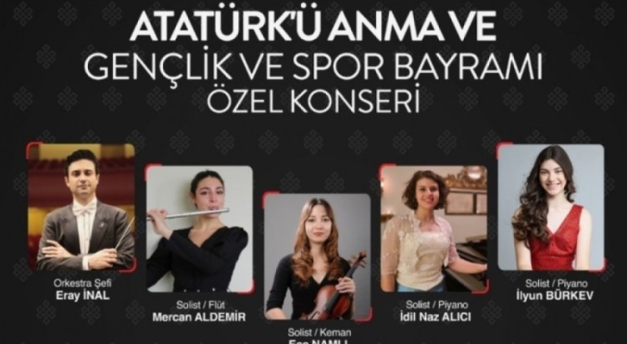 BBDSO'dan Bursa'da "Atatürk'ü Anma Gençlik ve Spor Bayramı" özel konseri