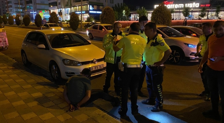 Diyarbakır'da alkollü sürücü ortalığı birbirine kattı!