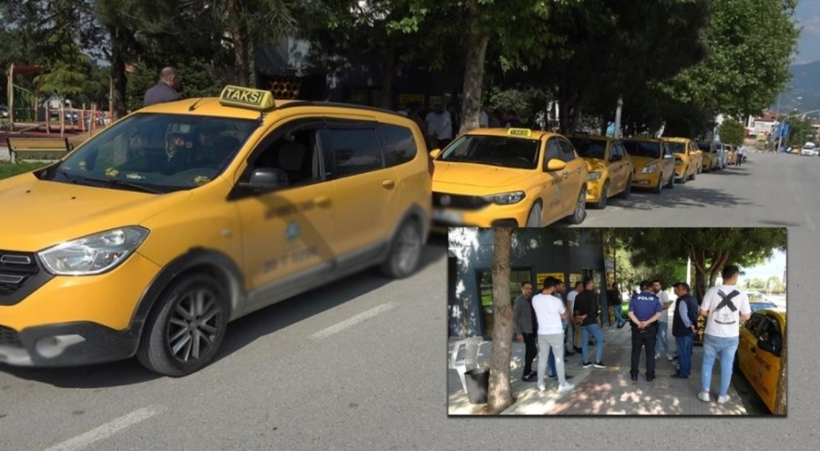 Taksici, 5 yerinden bıçaklandı! Meslektaşları tepki için kontak kapattı