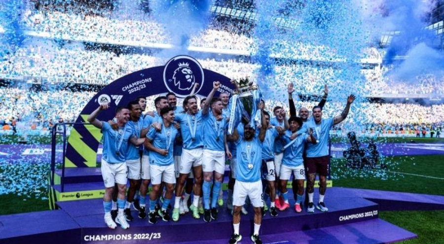 Premier Lig şampiyonu Manchester City!