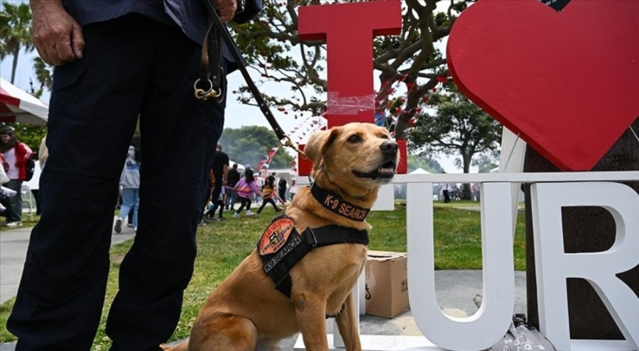 ABD'li arama kurtarma ekibi, Türk Festivali'ne katıldı
