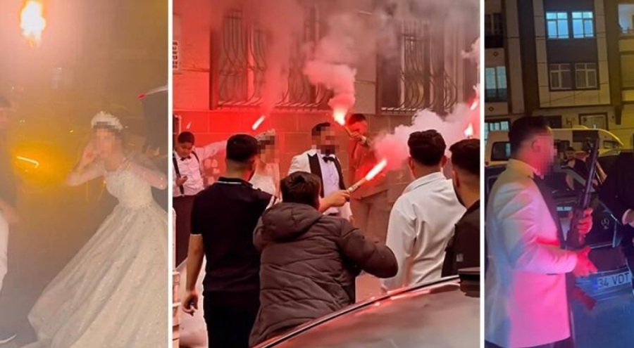 İstanbul'da tüfekli damat dehşeti!