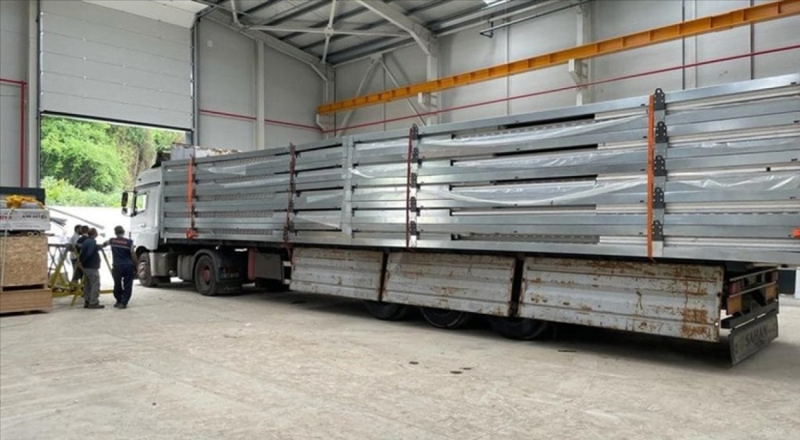 Kocaeli'den Kahramanmaraş'a konteyner kent yardımı