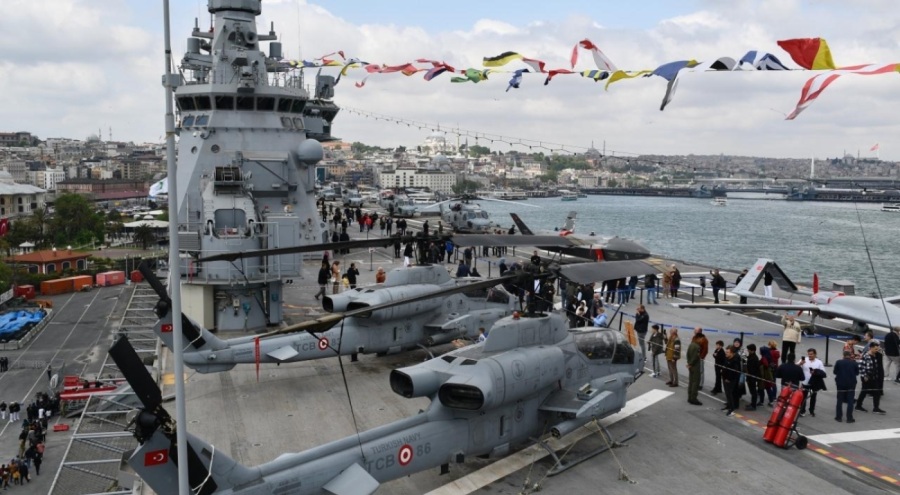 TCG Anadolu'ya 6 günde 40 bin 324 ziyaretçi