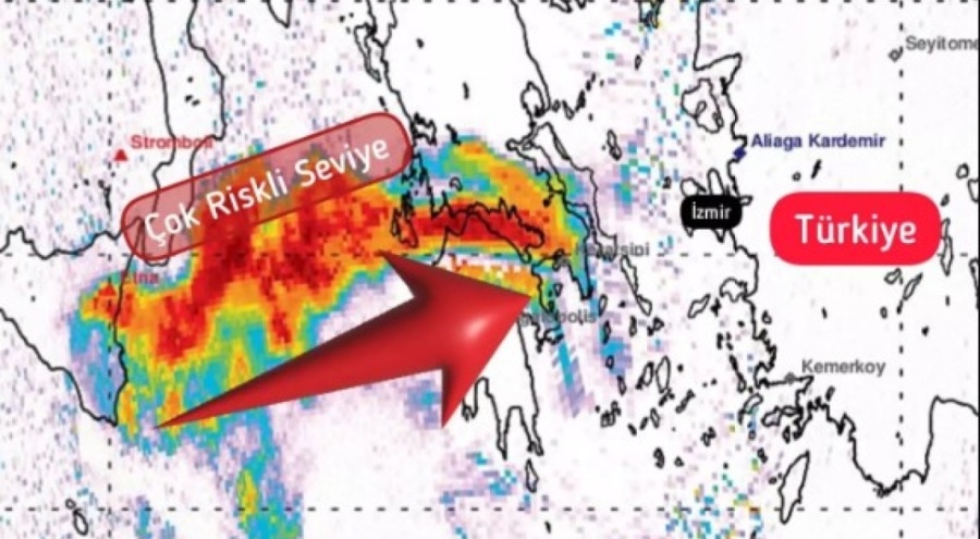 Etna'nın zararlı gazları dibimize kadar gelmiş! Salı ve çarşambaya dikkat