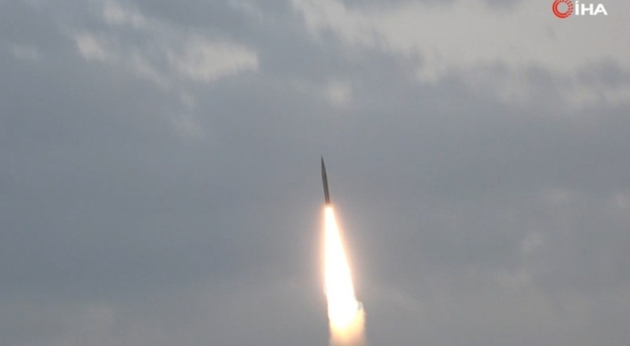 Türkiye'nin yerli balistik füzesi Tayfun'un 2. kez test atışı yapıldı