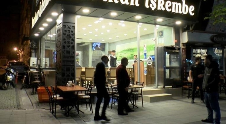 İstanbul'da pitbull ile gelip iş yerine saldırdılar