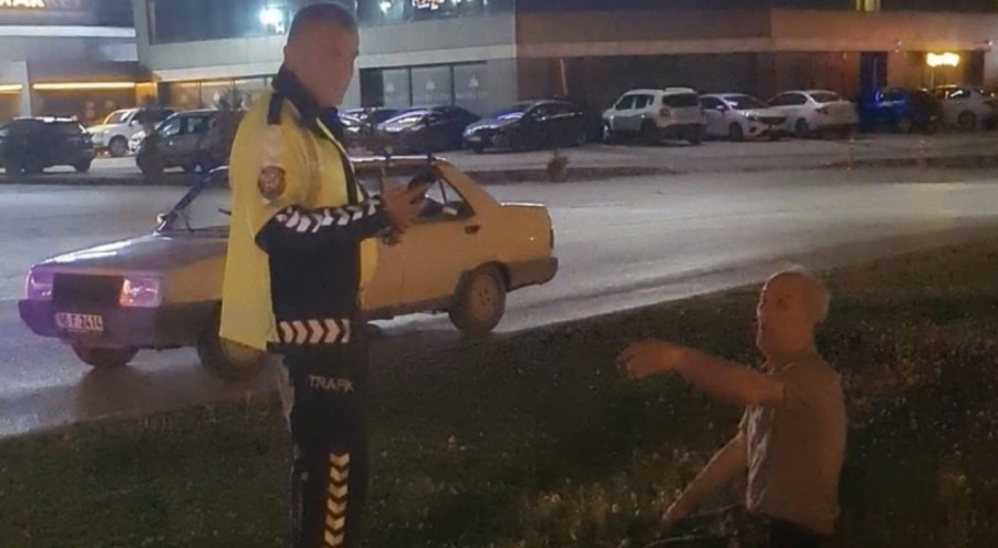 Bursa'da polisin alkollü sürücü ile imtihanı... 'Üflemem' diye diretti!
