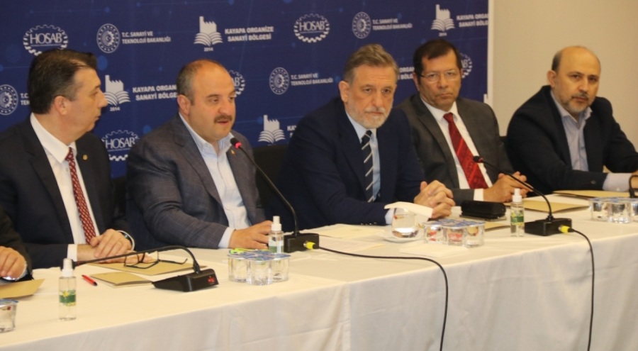 Bakan Varank Bursa'da sanayicilerle buluştu