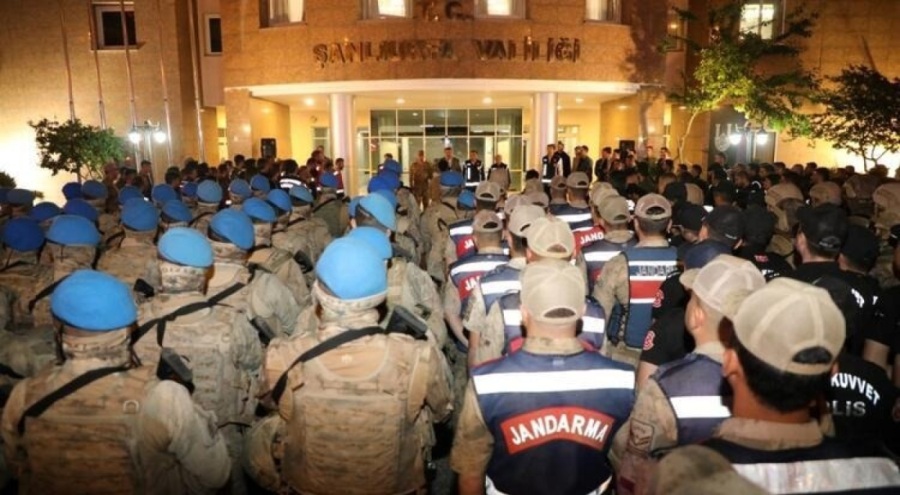 Şanlıurfa'da 4'üncü Kökünü Kurutma Operasyonu'nda çok sayıda gözaltı
