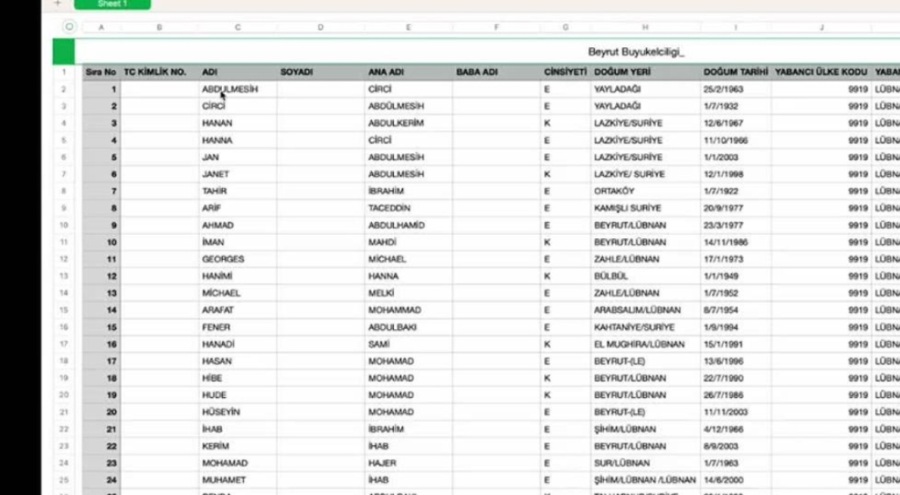 Demokrat Parti'den 'yabancı seçmen listesi' paylaşımı