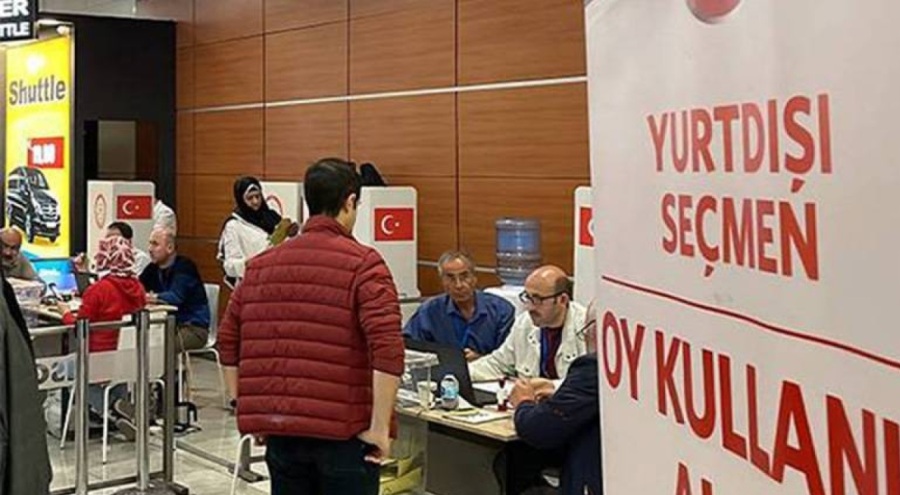 Yurt dışında oy verme işleminde bugün son gün