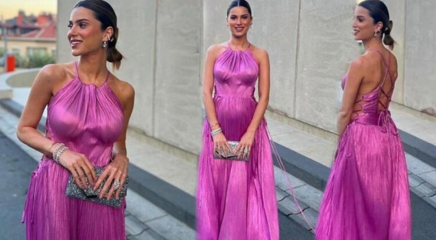 Nazlı Sabancı'nın hamile stili